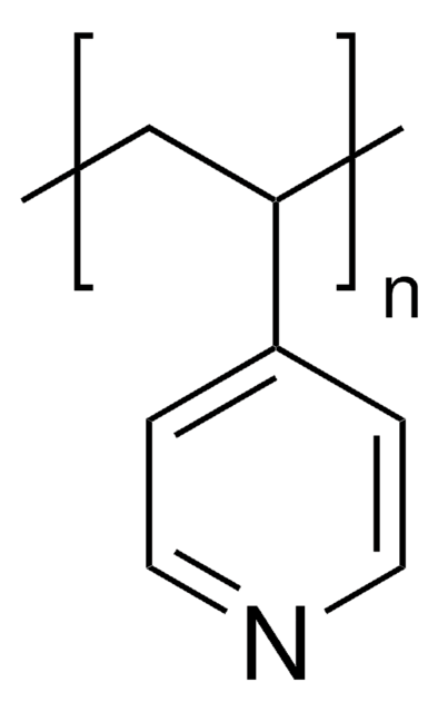 Poly(4-vinylpyridin), vernetzt 2&#160;% cross-linked with divinylbenzene, powder