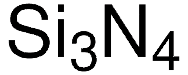 Silicon nitride predominantly &#945;-phase, &#8804;10 micron