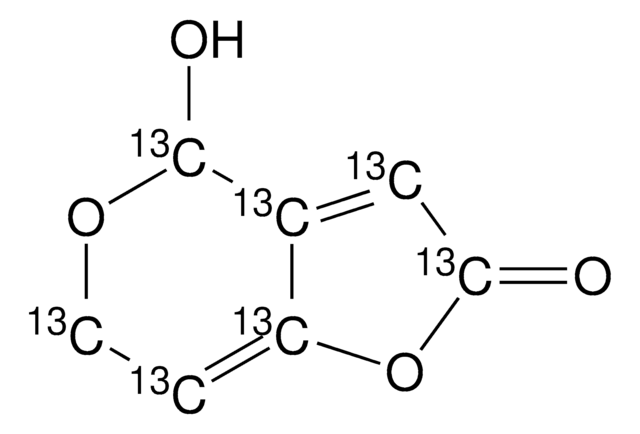 Patulin-13C7 -Lösung ~25&#160;&#956;g/mL in acetonitrile, analytical standard