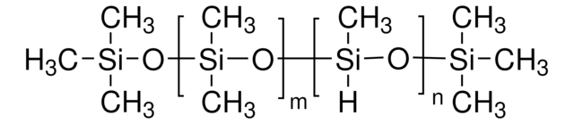 Poly(dimethylsiloxane-co-methylhydrosiloxane), trimethylsilyl terminated average Mn ~13,000, methylhydrosiloxane 3-4&#160;mol %