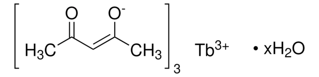 乙酰丙酮铽(III) 水合物 99.9% trace metals basis