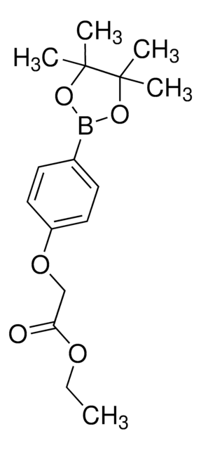 4-(Ethoxycarbonyl)methoxyphenylboronic acid, pinacol ester AldrichCPR