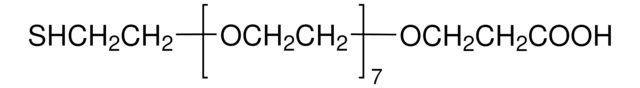 O-(2-カルボキシエチル)-O&#8242;-(2-メルカプトエチル)ヘプタエチレングリコール &#8805;95% (oligomer purity)