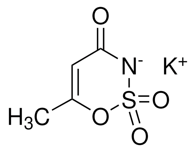 Acesulfam K Pharmaceutical Secondary Standard; Certified Reference Material