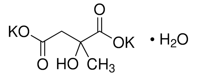 (±)-柠苹酸钾 一水合物 &#8805;95.0% (NT)