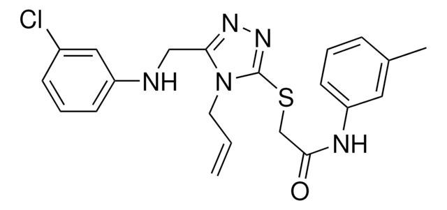 2-({4-ALLYL-5-[(3-CHLOROANILINO)METHYL]-4H-1,2,4-TRIAZOL-3-YL}SULFANYL)-N-(3-METHYLPHENYL)ACETAMIDE AldrichCPR