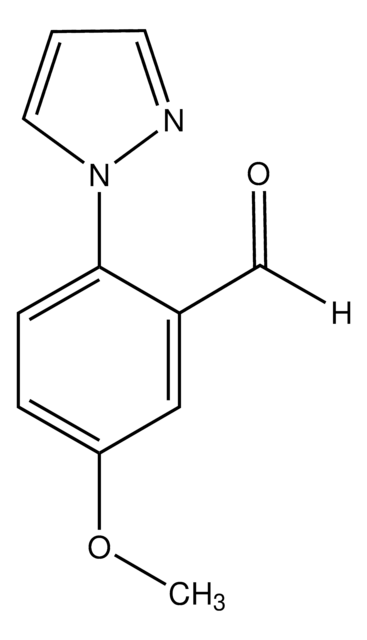 5-Methoxy-2-(1H-pyrazol-1-yl)benzaldehyde AldrichCPR