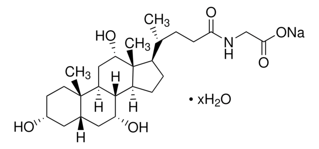 Glycocholsäure Natriumsalz Hydrat &#8805;95% (TLC)