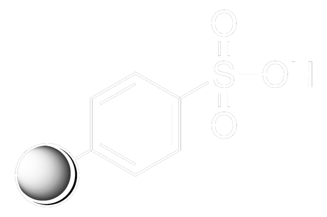 p-トルエンスルホン酸, ポリマー担持 Macroporous, 30-60&#160;mesh, extent of labeling: 2.0-3.0&#160;mmol/g loading