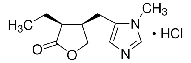 Pilocarpin -hydrochlorid Pharmaceutical Secondary Standard; Certified Reference Material