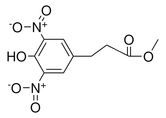 METHYL 3,5-DINITRO-4-HYDROXYHYDROCINNAMATE AldrichCPR