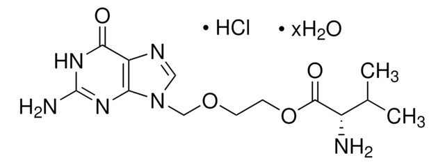 Valaciclovir -hydrochlorid Hydrat &#8805;98% (HPLC), solid