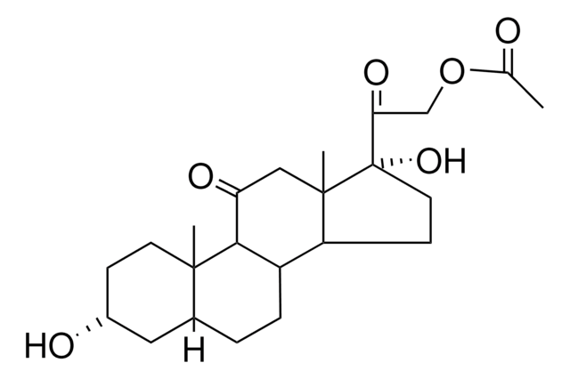 5-BETA-PREGNANE-3-ALPHA,17-ALPHA,21-TRIOL-11,20-DIONE 21-ACETATE AldrichCPR