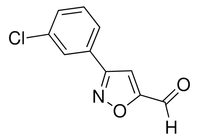 3-(3-Chlorophenyl)isoxazole-5-carbaldehyde AldrichCPR