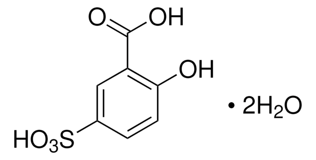 5-Sulfosalicylsäure Dihydrat suitable for electrophoresis, &#8805;99%