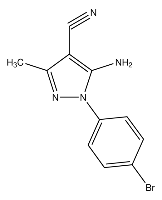 5-Amino-1-(4-bromophenyl)-4-cyano-3-methyl-1H-pyrazole