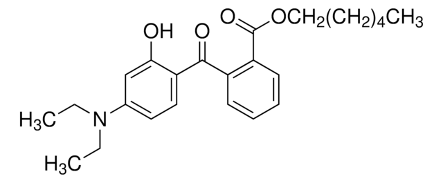 ヘキシル2-[4-(ジエチルアミノ)-2-ヒドロキシベンゾイル]ベンゾエート Pharmaceutical Secondary Standard; Certified Reference Material