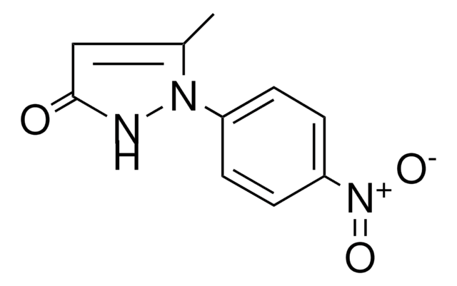 3-METHYL-2-(4-NITROPHENYL)-3-PYRAZOLIN-5-ONE AldrichCPR