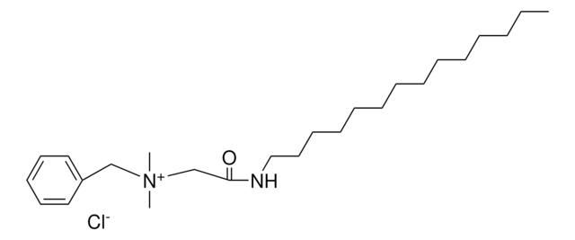 BENZYLDIMETHYL(TETRADECYLCARBAMOYLMETHYL)AMMONIUM CHLORIDE AldrichCPR