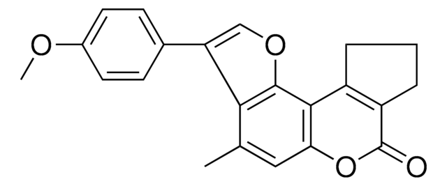 3-(4-METHOXYPHENYL)-4-ME-9,10-DIHYDROCYCLOPENTA(C)FURO(2,3-F)CHROMEN-7(8H)-ONE AldrichCPR