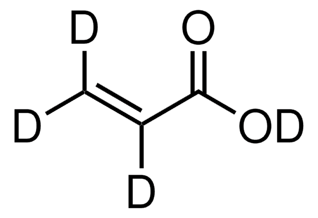 Acrylic acid-d4 &#8805;98 atom % D, &#8805;99% (CP), contains hydroquinone as stabilizer