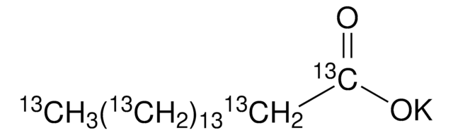 Potassium palmitate-13C16 99 atom % 13C, 99% (CP)