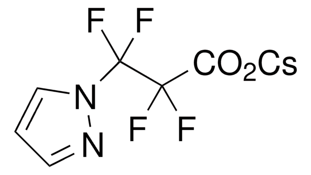 Pyrazolyltetrafluoropriopionic acid Cs salt