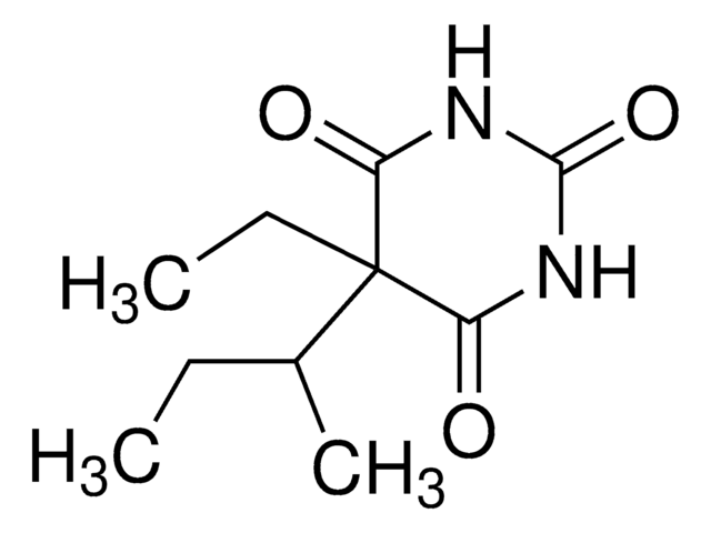 Butabarbital -Lösung 1.0&#160;mg/mL in methanol, ampule of 1&#160;mL, certified reference material, Cerilliant&#174;