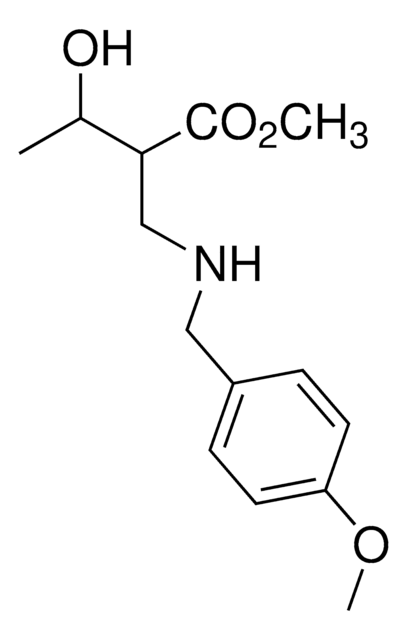 METHYL 3-HYDROXY-2-{[(4-METHOXYBENZYL)AMINO]METHYL}BUTANOATE AldrichCPR