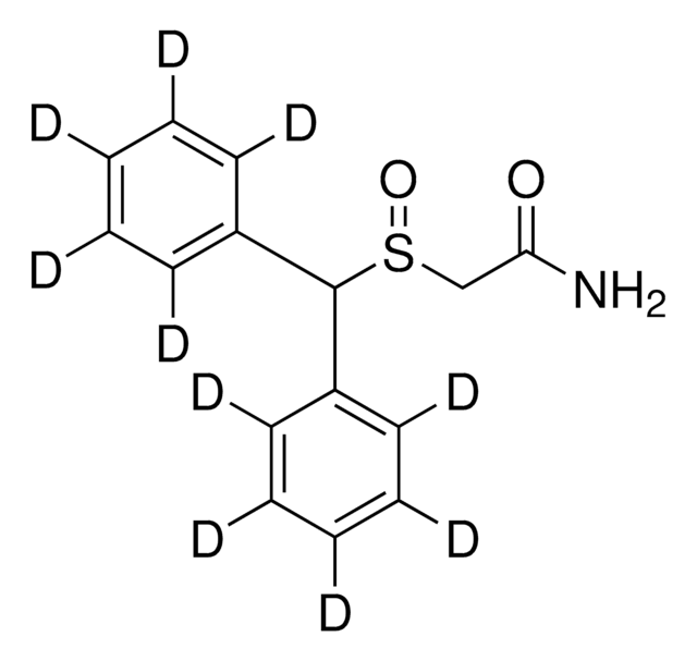 Modafinil-d10 -Lösung 100&#160;&#956;g/mL in acetonitrile, ampule of 1&#160;mL, certified reference material, Cerilliant&#174;