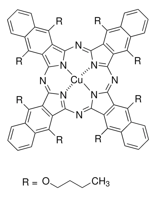 Kupfer(II)-5,9,14,18,23,27,32,36-octabutoxy-2,3-naphthalocyanin Dye content 90&#160;%