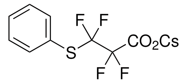 Phenylsulfanyltetrafluoropropionic acid Cs salt