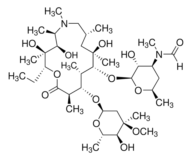 3&#8242;-N-Demethyl-3&#8242;-N-Formylazithromycin Pharmaceutical Secondary Standard; Certified Reference Material