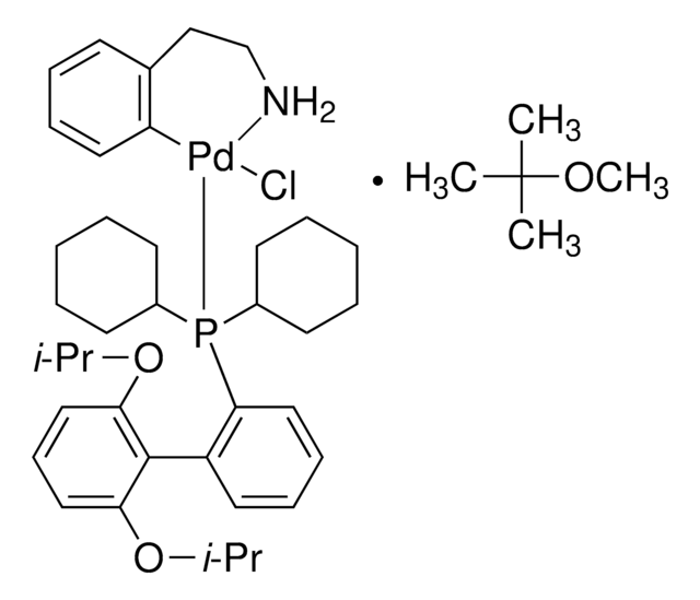 (2-Dicyclohexylphosphino-2&#8242;,6&#8242;-diisopropyl-1,1&#8242;-biphenyl)[2-(2-aminoethyl)-phenyl)]-palladium(II) 95%