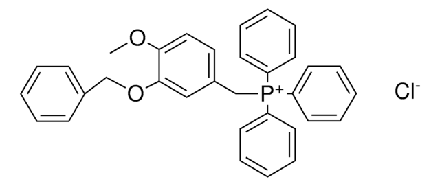 (3-BENZYLOXY-4-METHOXY-BENZYL)-TRIPHENYL-PHOSPHONIUM, CHLORIDE AldrichCPR