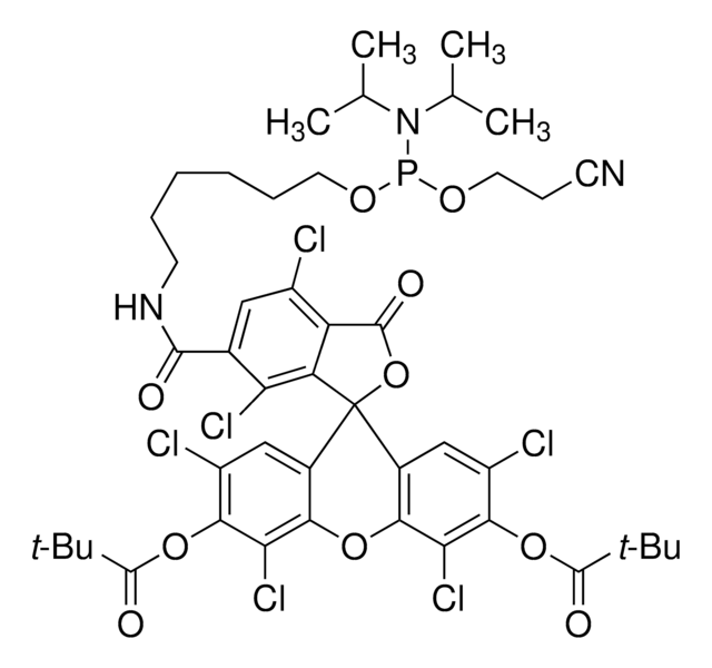 6-Hexachlor-Fluorescein-Phosphoramidit configured for PerkinElmer, configured for Polygen