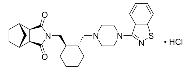 Lurasidone hydrochloride solution 1.0&#160;mg/mL in methanol (as free base), ampule of 1&#160;mL, certified reference material, Cerilliant&#174;