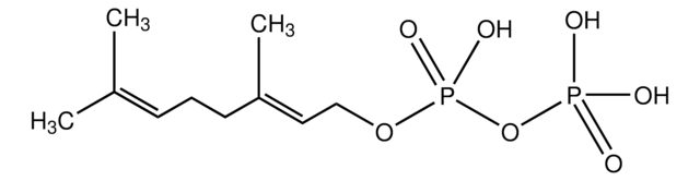 ゲラニルピロリン酸 アンモニウム塩 1&#160;mg/mL in methanol (:aqueous 10 mM NH4OH (7:3)), &#8805;95% (TLC)