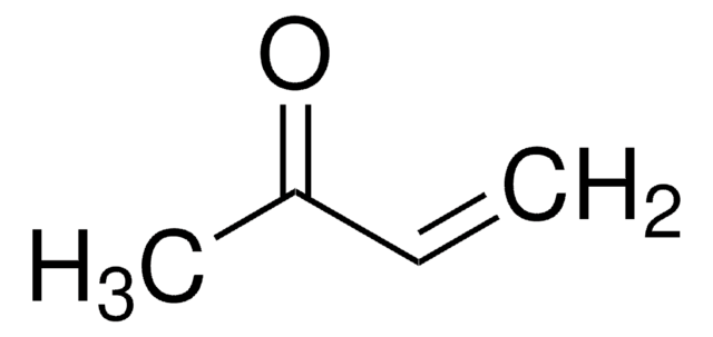 3-Buten-2-on contains 0.3-1.0% hydroquinone as stabilizer, technical grade, 90%