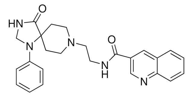 VU0285655-1 N-{2-[4-oxo-1-phenyl-1,3,8-triazaspiro(4.5)decan-8-yl]ethyl}quinoline-3-carboxamide, powder