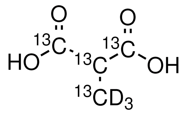 甲基-d3 丙二酸-13C4 99 atom % 13C, 98 atom % D, 98% (CP)