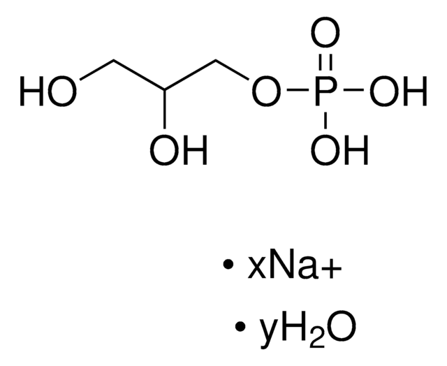 rac -甘油 1-磷酸盐 钠盐 水合物 &#8805;95.0% (TLC)