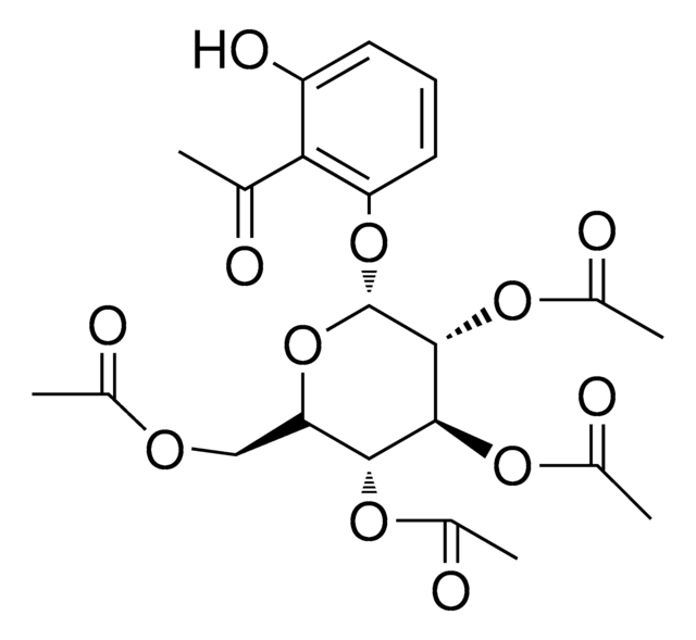 1-(2-ACETYL-3-HYDROXY-PHENOXY)-2,3,4,5-TETRAACETYL-GLUCOPYRANOSIDE AldrichCPR