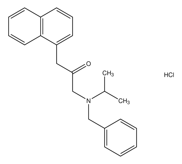 1-[benzyl(isopropyl)amino]-3-(1-naphthyl)acetone hydrochloride AldrichCPR