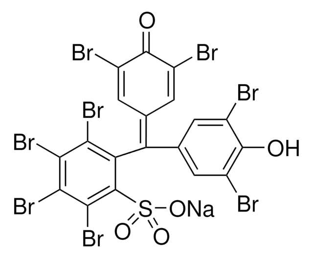 Tetrabromophenol Blue sodium salt Dye content 85&#160;%, &#8805;84.5% (HPLC)