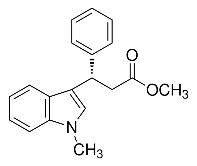 Methyl (3S)-(+)-3-(methyl-1H-indol-3-yl)-3-phenylpropionate 98%