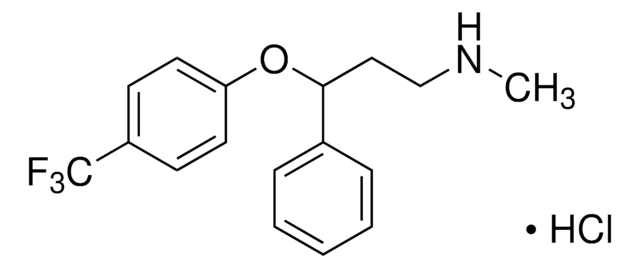 Fluoxetin -hydrochlorid -Lösung 1.0&#160;mg/mL in methanol (as free base), ampule of 1&#160;mL, certified reference material, Cerilliant&#174;