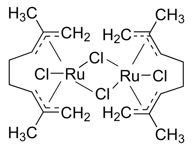 Dichlorodi-&#956;-chlorobis[(1,2,3,6,7,8-&#951;-2,7-dimethyl-2,6-octadiene-1,8-diyl]diruthenium(IV) 97%