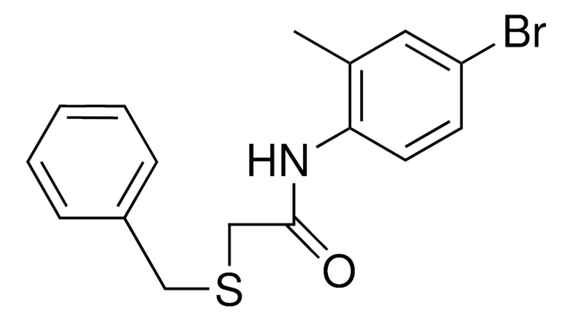 4'-BROMO-2-(BENZYLTHIO)-2'-METHYLACETANILIDE AldrichCPR