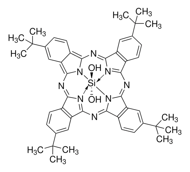 Silizium-2,9,16,23-tetra-tert-butyl-29H,31H-phthalocyanindihydroxid Dye content 80&#160;%